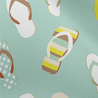 Assorted Beach Slippers Chiffon