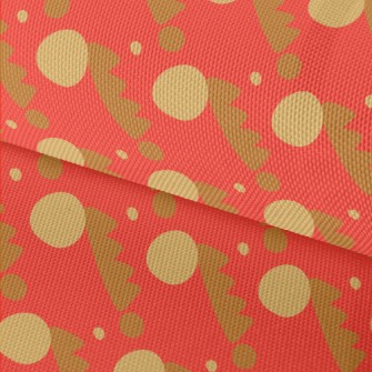 Circular Sawtooth Geometry Waterproof Oxford
