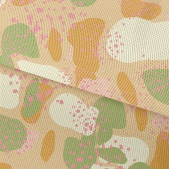 Irregular Color Blocks Waterproof Oxford