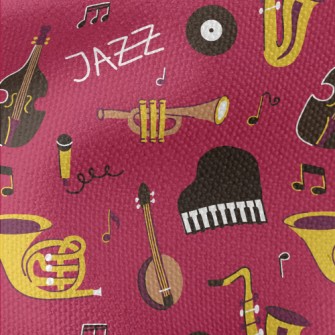 Jazz Music Instruments Waterproof Canvas