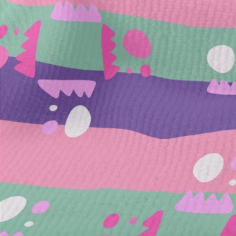 Stripe Zigzag Geometry Terry