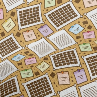 Memo Sticky Note Performance Linen