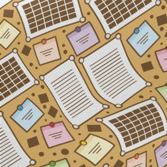Memo Sticky Note Twill