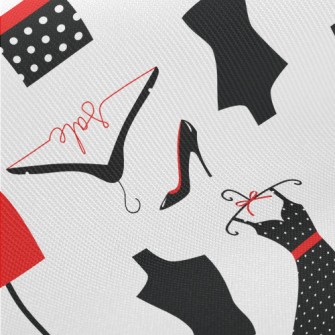 Fashionable And Elegant Dress Twill