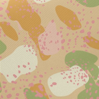 Irregular Color Blocks Twill