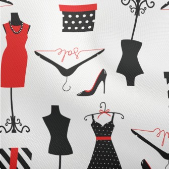 Fashionable And Elegant Dress Dobby