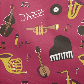 Jazz Music Instruments Dobby