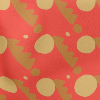 Circular Sawtooth Geometry Stretch Ponte