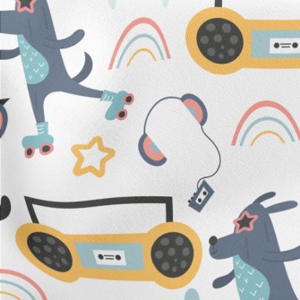 Street Skating Puppy Stretch Ponte