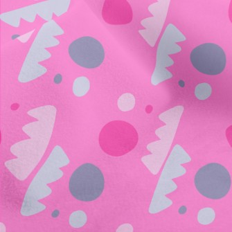 Sawtooth Circular Geometry Micro Fleece