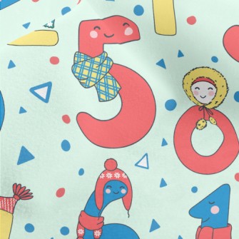 Playful Digital Personificatio Micro Fleece
