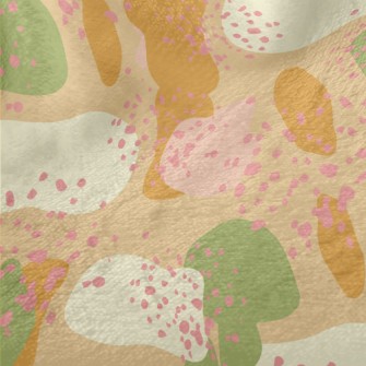 Irregular Color Blocks Minky