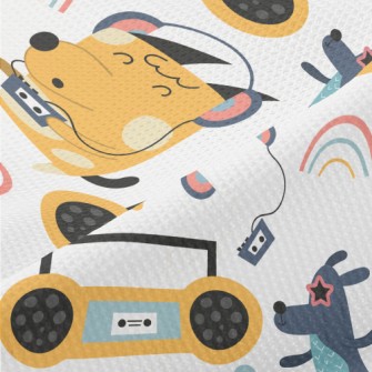 Street Skating Puppy Piqué