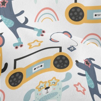 Street Skating Puppy Lightweight Performance Linen