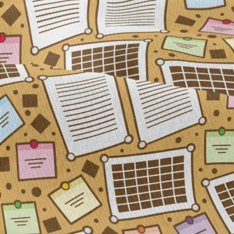 Memo Sticky Note Modern Jersey