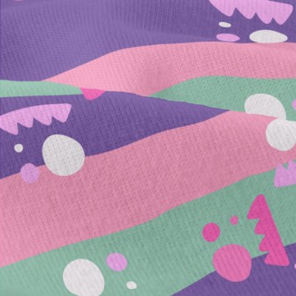 Stripe Zigzag Geometry Modern Jersey