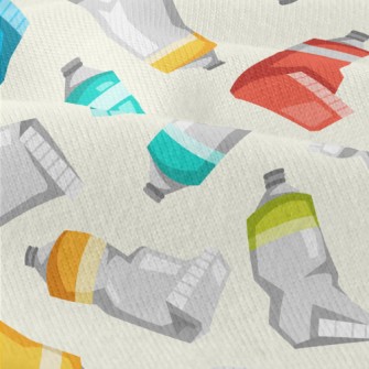Colorful Watercolor Paints Modern Jersey