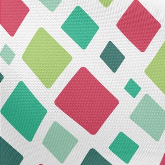 Large And Small Diamond Blocks Pongee
