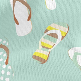 Assorted Beach Slippers Stretch Jersey