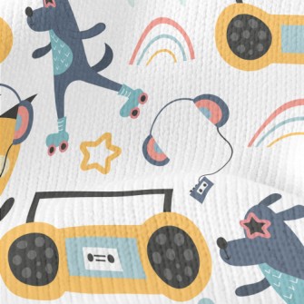 Street Skating Puppy Stretch Jersey