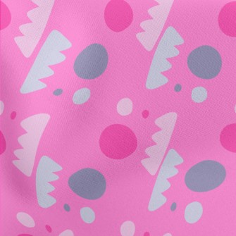 Sawtooth Circular Geometry Lightweight Cotton Poplin