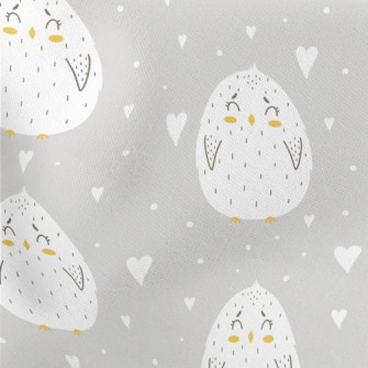 Cute Embarrassed Chick Lightweight Cotton Poplin
