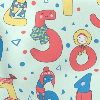 Playful Digital Personificatio Lightweight Cotton Poplin