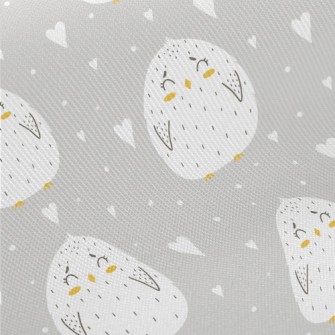 Cute Embarrassed Chick Midweight Cotton Poplin