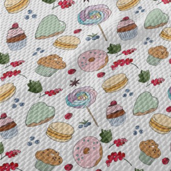 Sweets Desserts And Berries Birdseye Piqué