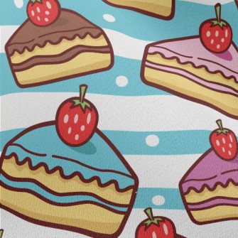 Various Colors Strawberry Cake Chiffon