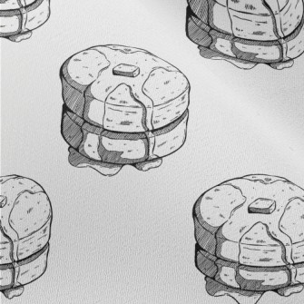Simple Sketch Thick Muffin Chiffon