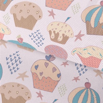 Graffiti Style Cupcakes Waterproof Oxford