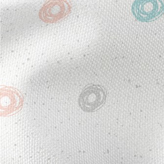 Messy Colored Dots Waterproof Canvas