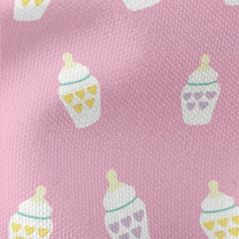 Heart Pattern Baby Bottle Waterproof Canvas