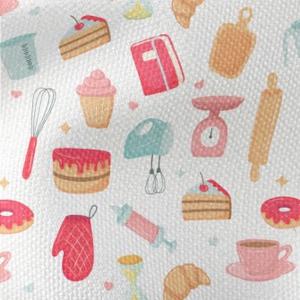 Baking Supplies And Cakes And  Waterproof Canvas