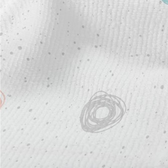 Messy Colored Dots Terry