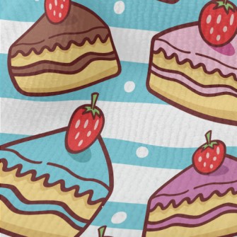 Various Colors Strawberry Cake Terry