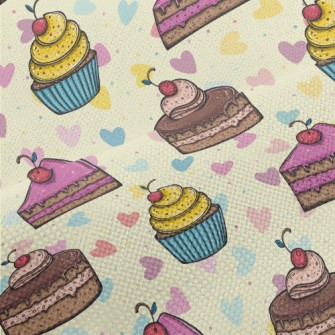 Cherry Different Flavor Cakes Performance Linen