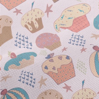 Graffiti Style Cupcakes Performance Linen