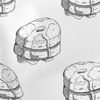 Simple Sketch Thick Muffin Stretch Ponte