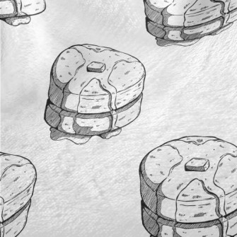 Simple Sketch Thick Muffin Minky
