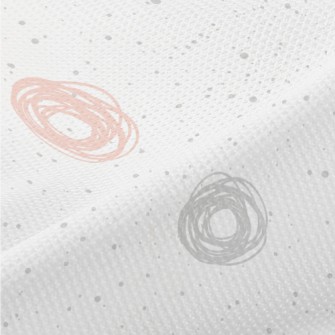 Messy Colored Dots Piqué