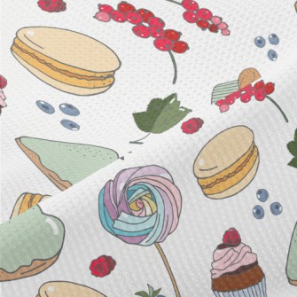 Sweets Desserts And Berries Piqué