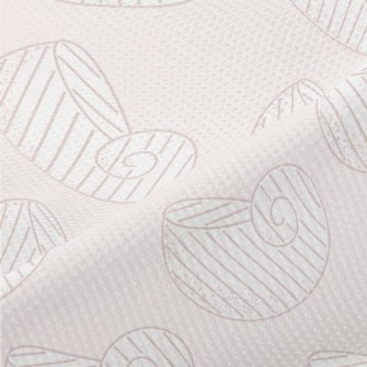 Simple Spiral Shell Piqué