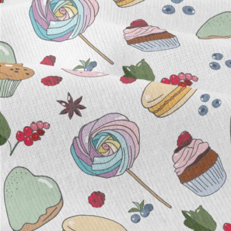 Sweets Desserts And Berries Modern Jersey