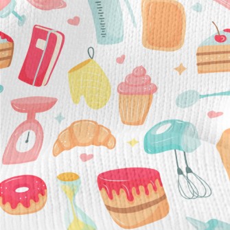 Baking Supplies And Cake Donut Stretch Jersey