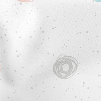 Messy Colored Dots Lightweight Cotton Poplin