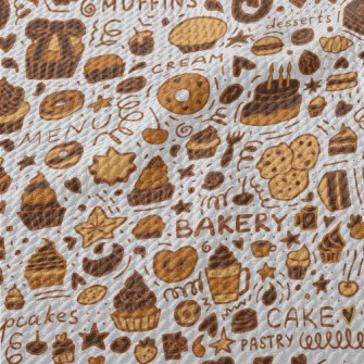 Coffee Dessert Cake Biscuits Birdseye Piqué