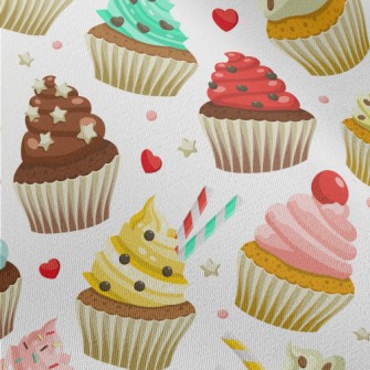 Cup Cakes Of Various Flavors Chiffon