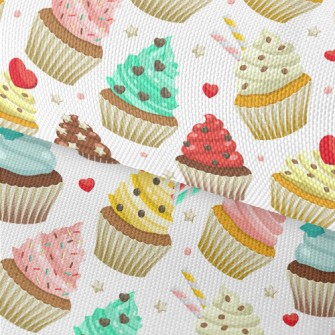 Cup Cakes Of Various Flavors Waterproof Oxford